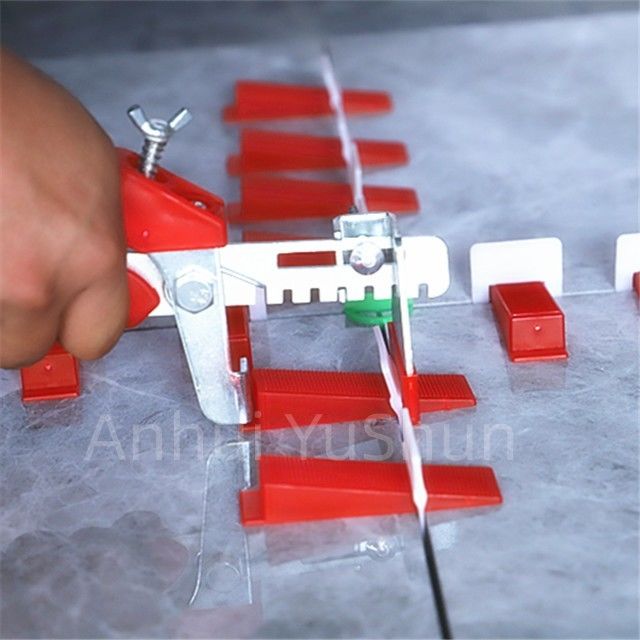Materiais alaranjados pretos de nivelamento dos Pp das ferramentas da cor do assoalho da parede do sistema dos acessórios 2mm da telha para a posição da telha