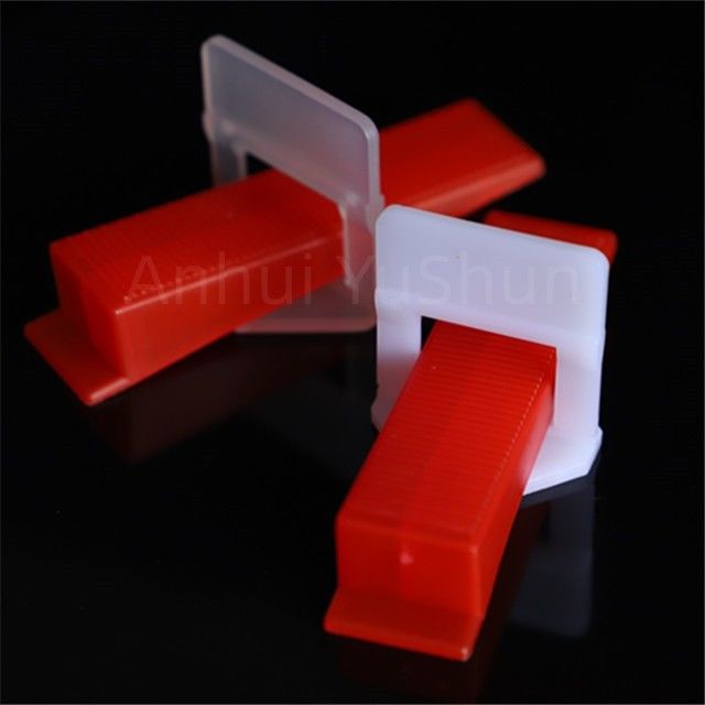 Multicolor 1.5mm plástico de azulejos nivelação clips e cunhas de uso para piso e parede