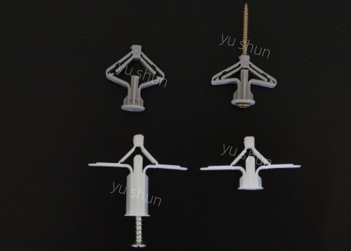 Uso do cinza PP/PE 100pcs/bag do parafuso de tomada M13*35mm da parede de Aircarft para a parede