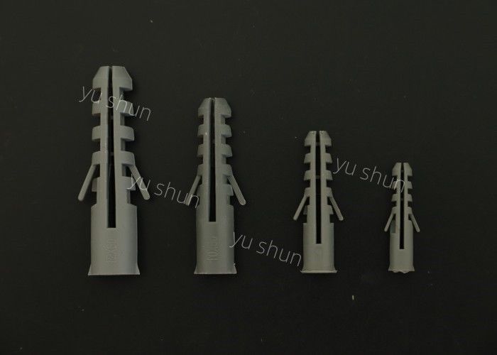 Parafuso 8*40mm escuro de nylon de Grey Color Plastic Wall Plug/uso plástico da âncora de parede para a parede