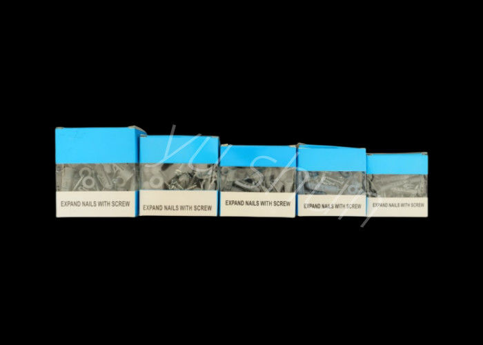 O parafuso de âncora de nylon da parede que expande Rawl obstrui o prendedor 10mm com Grey Color