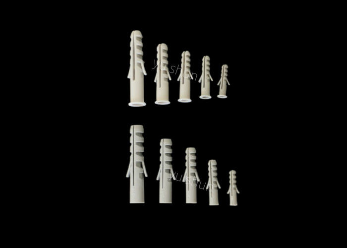 Ancoras de parede de plástico versáteis - 10*45mm de tamanho para várias aplicações