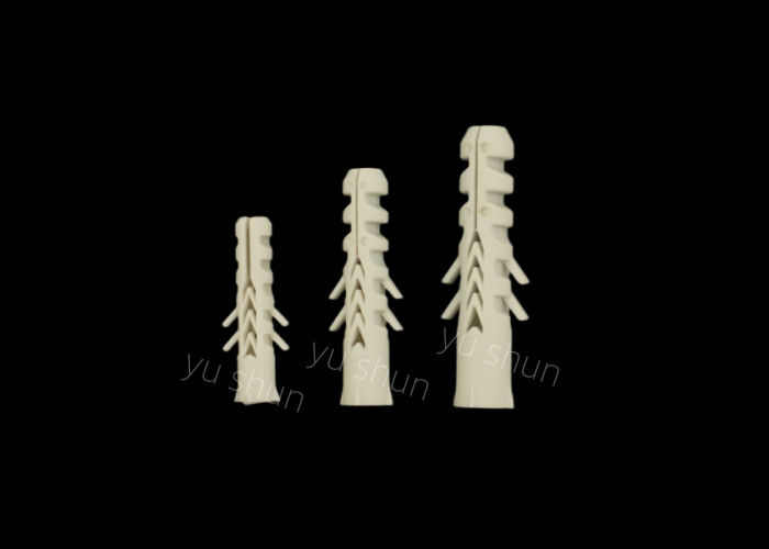 25pcs/saco Ancoras de parede de plástico para instalações robustas e confiáveis