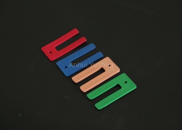 3.2MM U dão forma a empacotador em ferradura plásticos de Shim Tile Spacers Window Frame para o assoalho cerâmico da parede