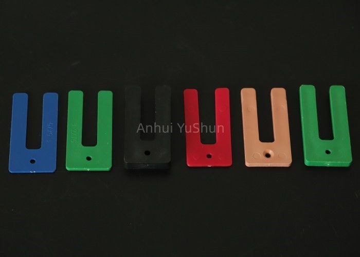 3.2MM U dão forma a empacotador em ferradura plásticos de Shim Tile Spacers Window Frame para o assoalho cerâmico da parede