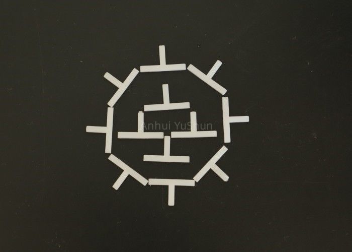 Tipo branco grampos plásticos do ODM T dos espaçadores da telha para a instalação da parede do assoalho
