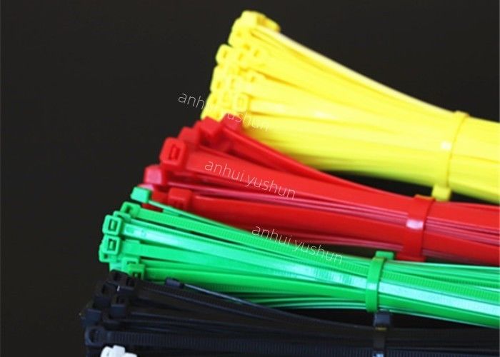 18lbs resistência à tração auto-bloqueio de cabo de nylon amarras de plástico para filamento seguro de fio