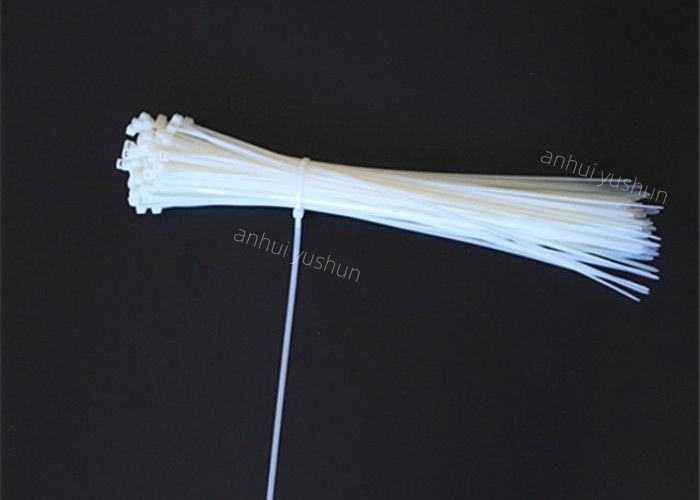 18lbs resistência à tração auto-bloqueio de cabo de nylon amarras de plástico para filamento seguro de fio