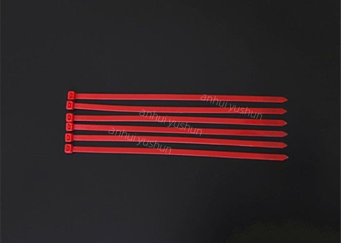 18lbs resistência à tração auto-bloqueio de cabo de nylon amarras de plástico para filamento seguro de fio