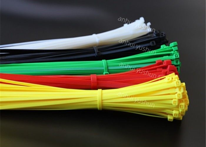 Cores feitas sob encomenda de nylon pretas resistentes UV da cinta plástica 200mm