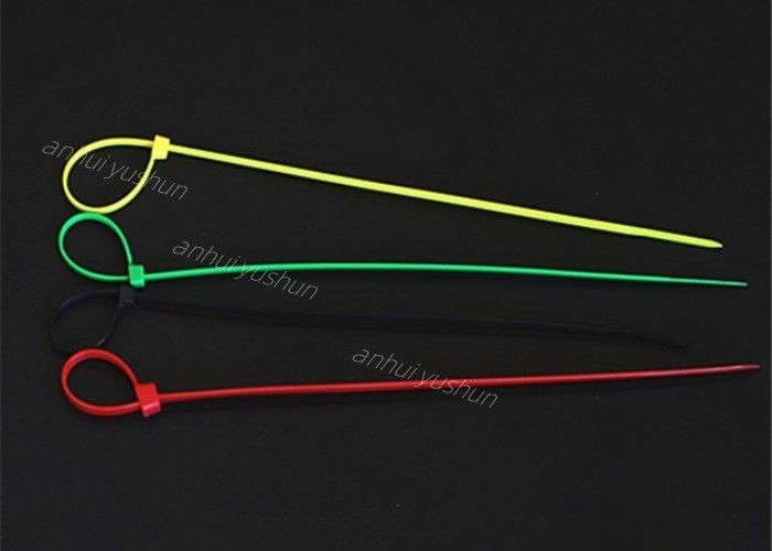 Cores feitas sob encomenda de nylon pretas resistentes UV da cinta plástica 200mm