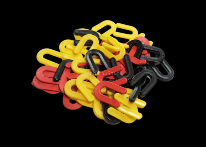 Shim Tile Spacers em ferradura plástico preto 6mm para o assoalho e a janela