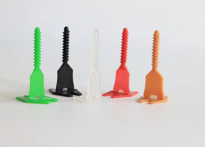 Telha vermelha que nivela spin doctor plásticos dos espaçadores 3.0mm para pavimentar o material do Pe dos Pp