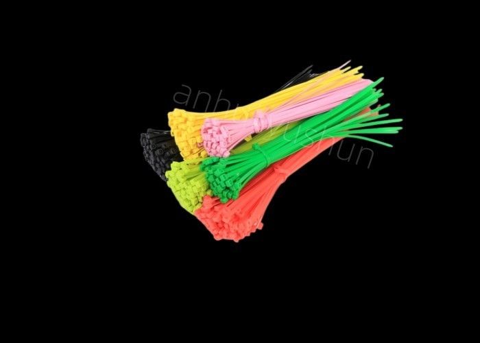 O multi fecho de correr plástico da cor Nylon66 amarra cintas plásticas de 6 polegadas