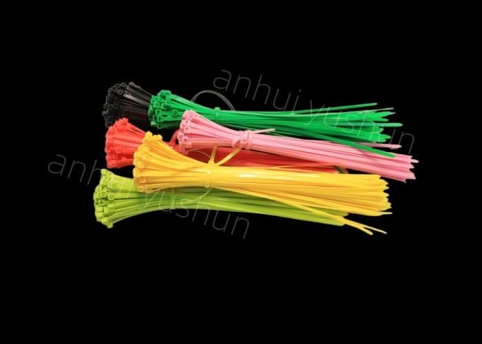 O multi fecho de correr plástico da cor Nylon66 amarra cintas plásticas de 6 polegadas