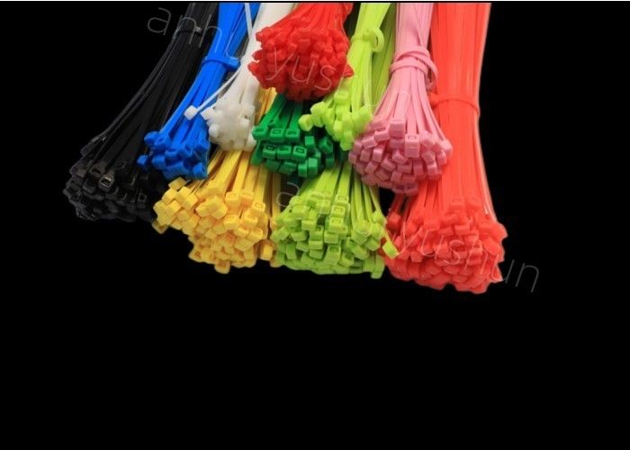 O auto que trava laços maiorias do fecho de correr prende o material do nylon 6/6 das cintas plásticas 370mm do laço