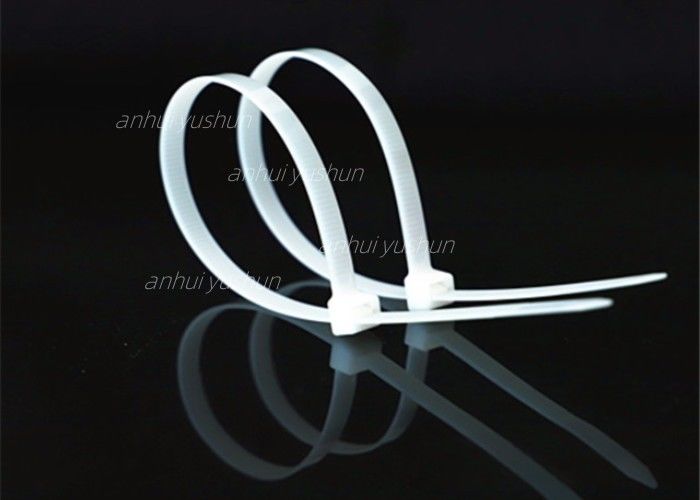 Cable de nylon auto-bloqueante branco ou preto Cravos de plástico com 18lbs resistência à tração