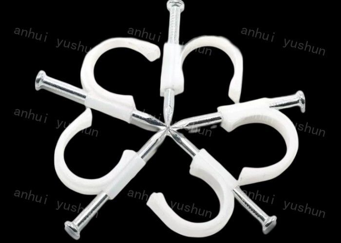 Organize seus cabos com clipes de plástico para cabos interiores / exteriores 4mm-25mm