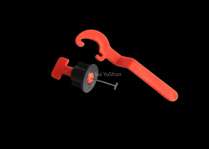 Sistema de nivelamento de telhas Clips e cunhas em pacote de saco conveniente para superfície de telha uniforme