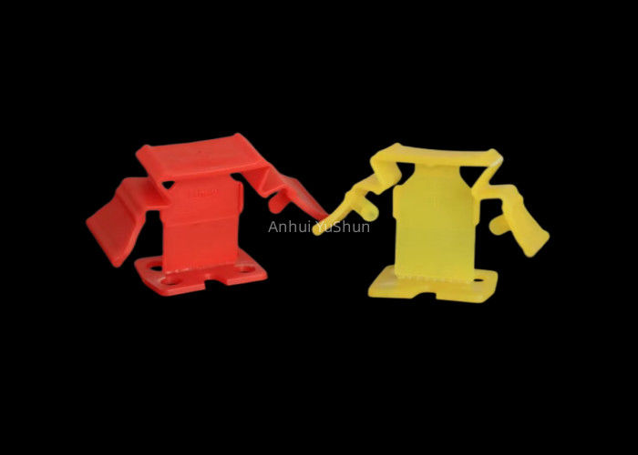 Sistema de nivelamento de telhas Clips e cunhas em pacote de saco conveniente para superfície de telha uniforme