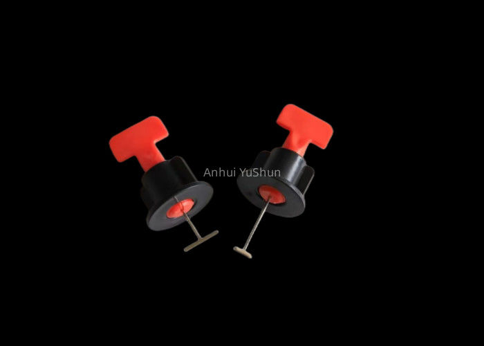 Sistema de nivelamento de telhas Clips e cunhas em pacote de saco conveniente para superfície de telha uniforme