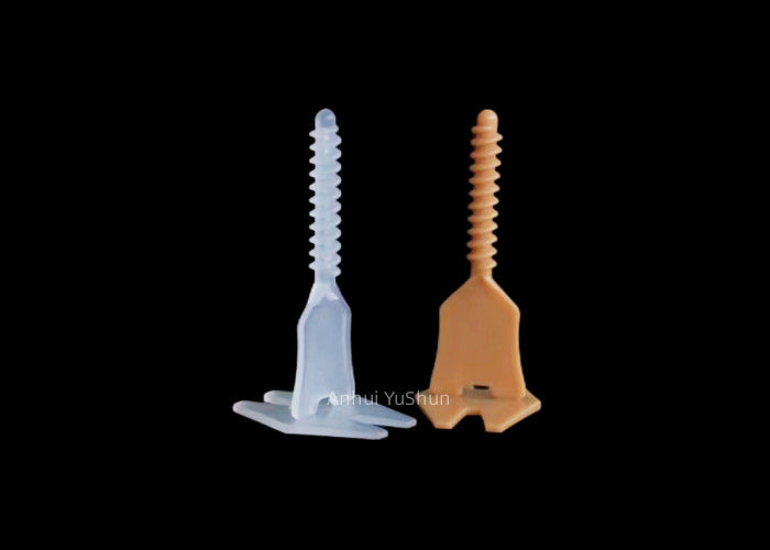 Rotor de cor amarela médico 1.5mm Clips de nivelamento de azulejos e cunhas para aplicação de nivelamento de azulejos