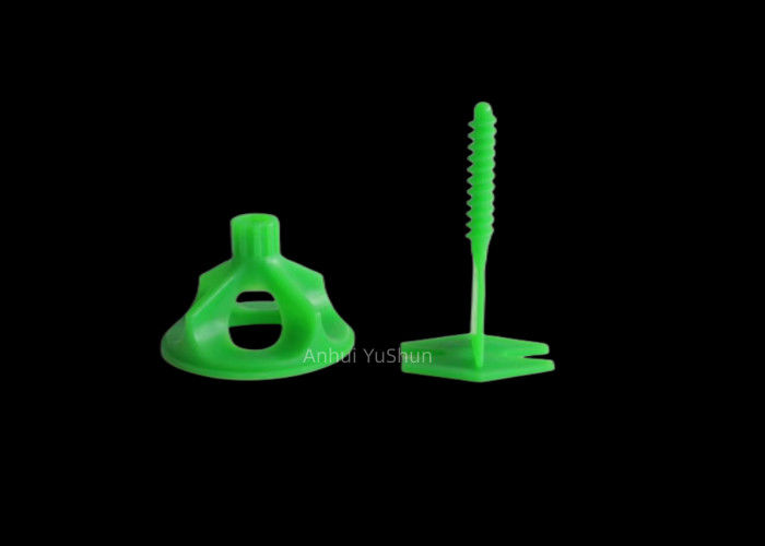 Rotor de cor amarela médico 1.5mm Clips de nivelamento de azulejos e cunhas para aplicação de nivelamento de azulejos