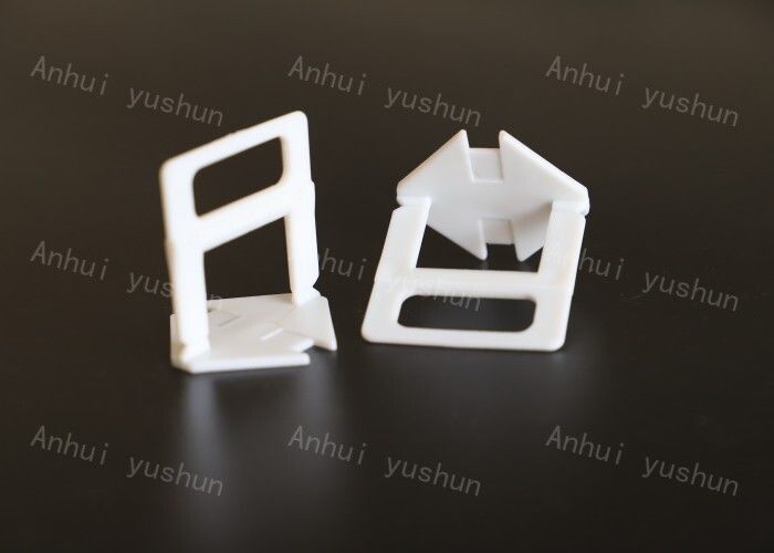 Clipes e cunhas de nivelamento de azulejos de plástico 2.5mm / 3mm / 4mm / 5mm / 6mm / 7mm Sistema de nivelamento de azulejos