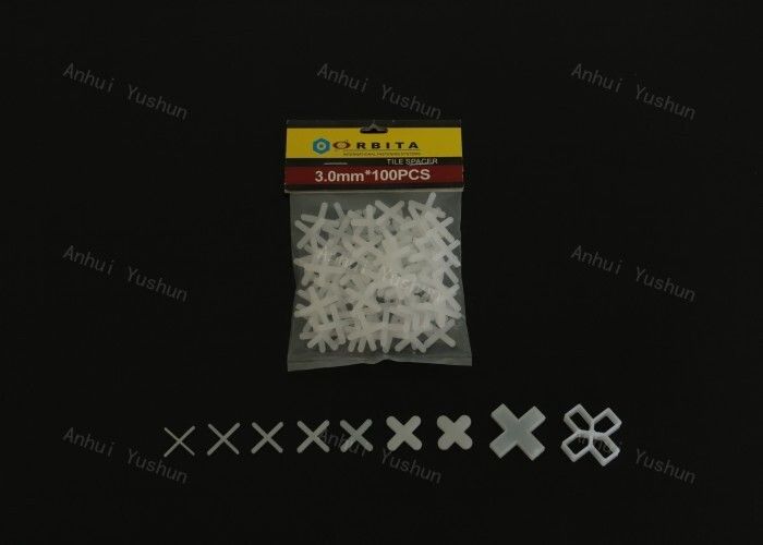 Espaçador de azulejos de piso 1000pcs/saco Espaçadores de azulejos de plástico para instalação suave de azulejos