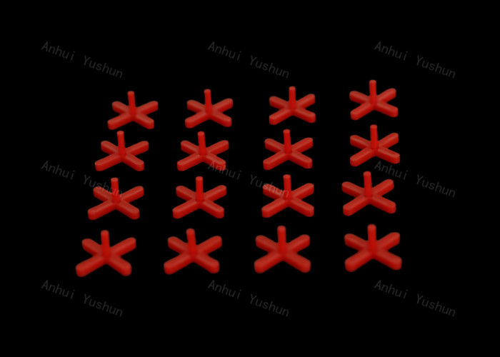 Comodidade 3mm espaçadores de azulejos de plástico 27mm comprimento para instalação rápida e fácil de azulejos