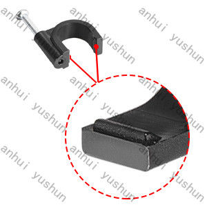 Organize seus cabos com clipes de plástico para cabos interiores / exteriores 4mm-25mm