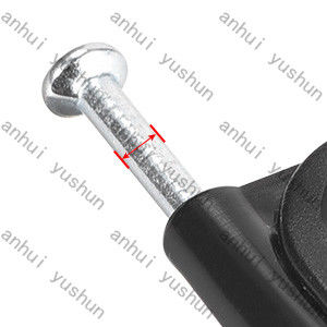 Organize seus cabos com clipes de plástico para cabos interiores / exteriores 4mm-25mm