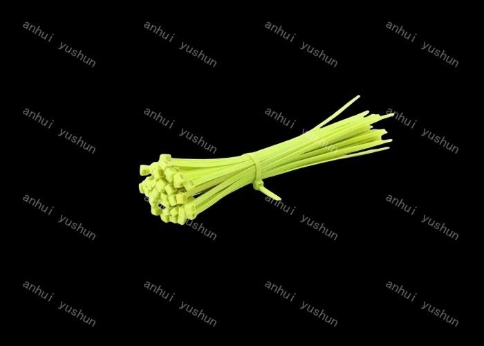 100pcs/saco Cable de Nylon de plástico amarras Retardante de Chama UL94V-2 para Cable Bundling
